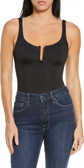Scuba Corset Bodysuit | Nordstrom