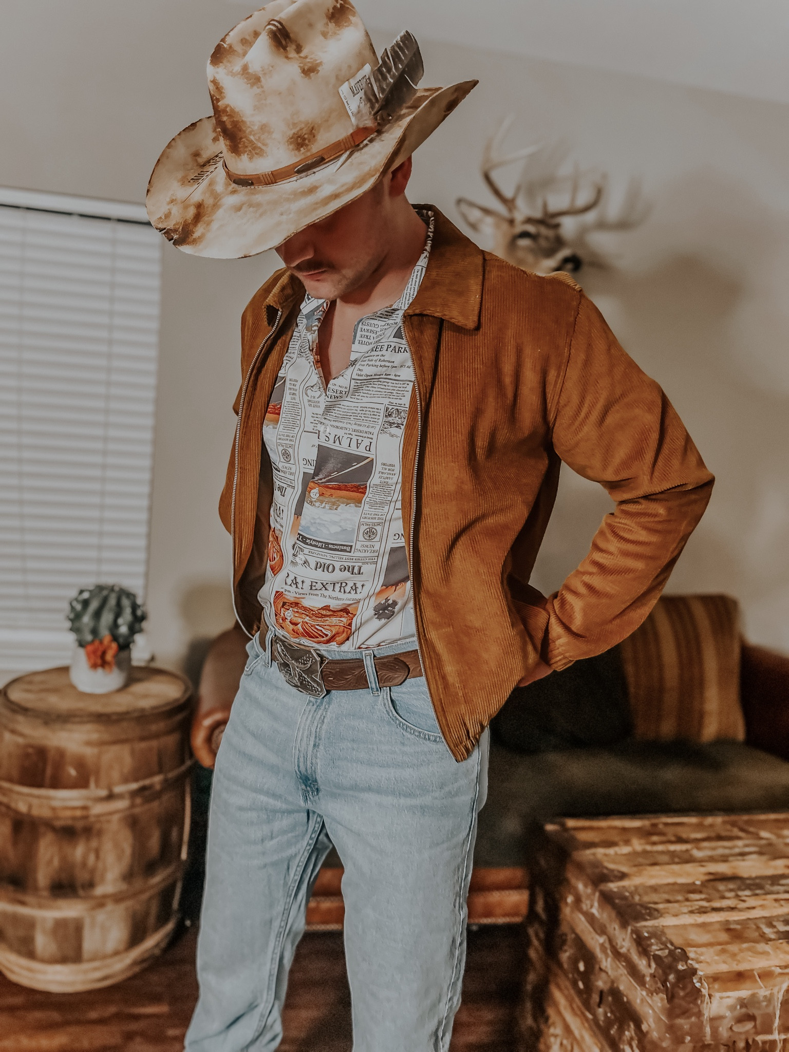

Nostalgic Cowboy - my husbands a total cowboy vibe 😏

Custom Burned Cowboy hats | The Kiersten Zile Collection - www.thekzcollection.com OR email hello@kierstenzile.com for custom orders

Men’s, jeans , men’s jeans, wranglers, nostalgic cowboy, men’s button up, corduroy jacket, western men’s, cowboy, rodeo, burned hat, cowboy hat, men’s fashion, retro men’s, retro cowboy 

#LTKmens #LTKU #LTKstyletip