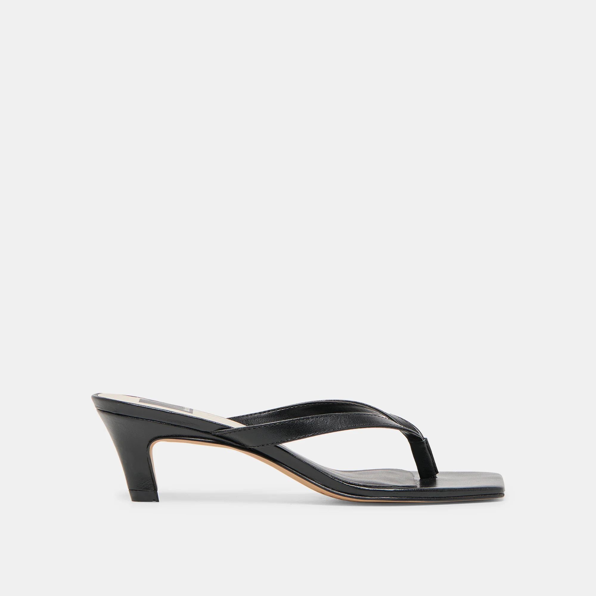 Ramia Heels Black Leather | DolceVita.com