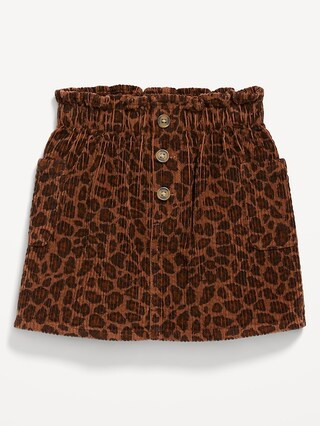 Printed Corduroy Pocket Skirt for Toddler Girls | Old Navy (US)