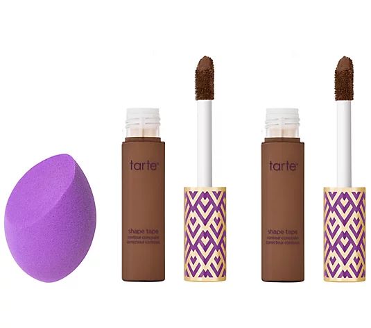 tarte Shape Tape Concealer Duo with Sponge - QVC.com | QVC