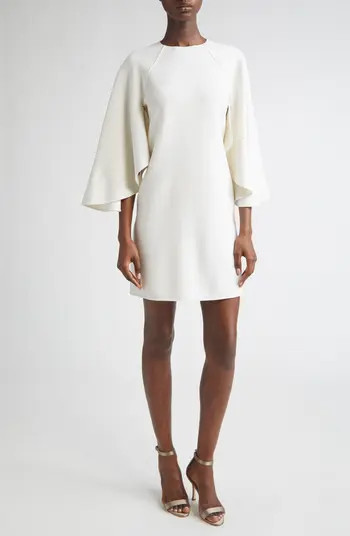 Cape Sleeve Shift Dress | Nordstrom