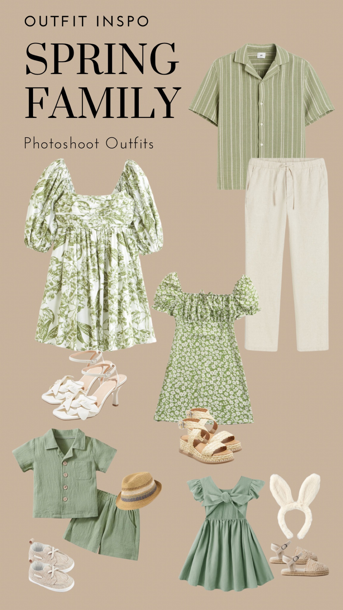 My dream spring family photoshoot outfits #ltkspring #easter 