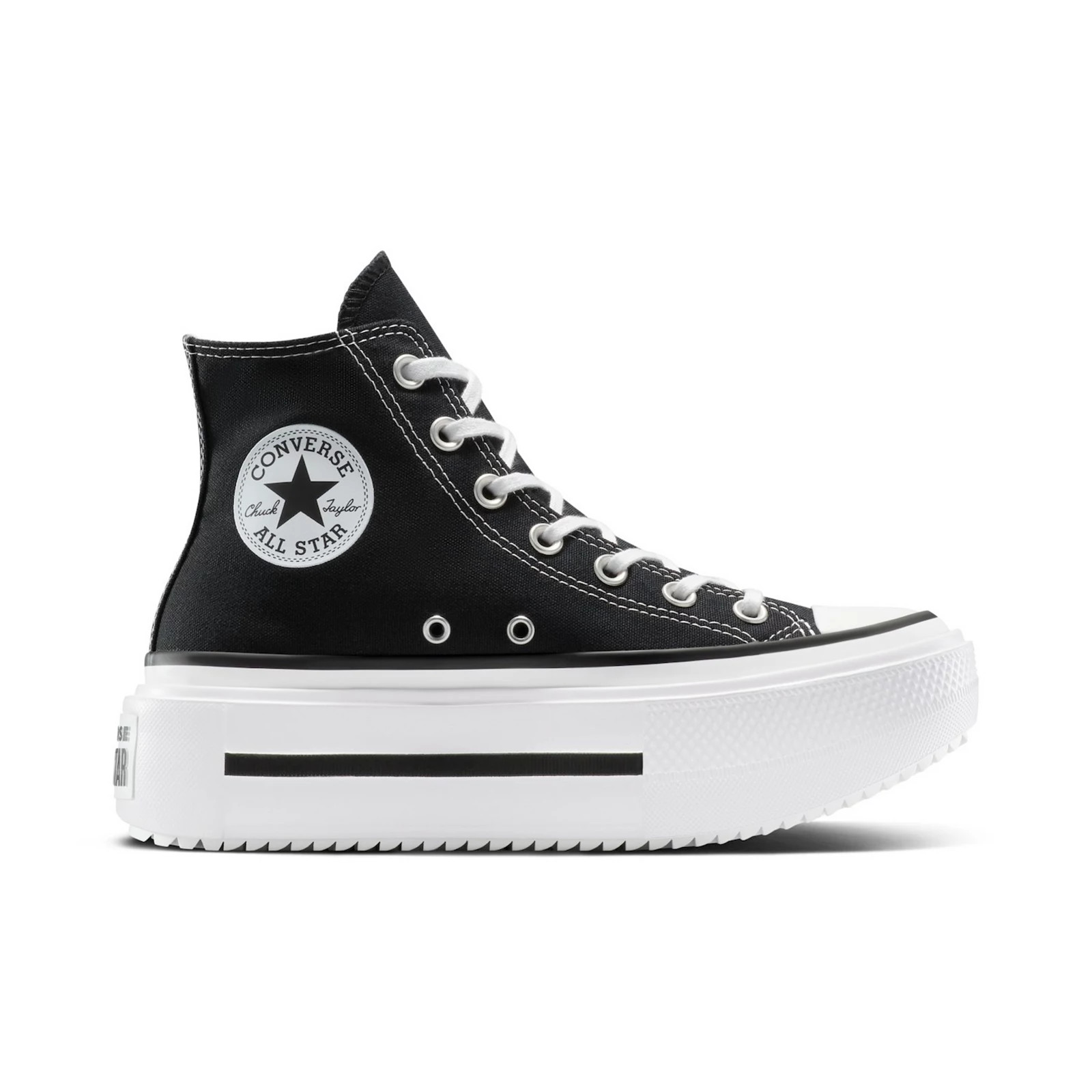 Converse Chuck Taylor All Star Women's High Top Platform Sneakers, Size: M7W9, Black White | Kohl's