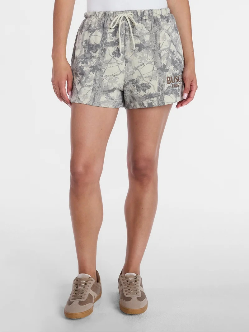 Busch Light Women's Printed Fleece Shorts, Sizes XXS-XXL | Walmart (US)
