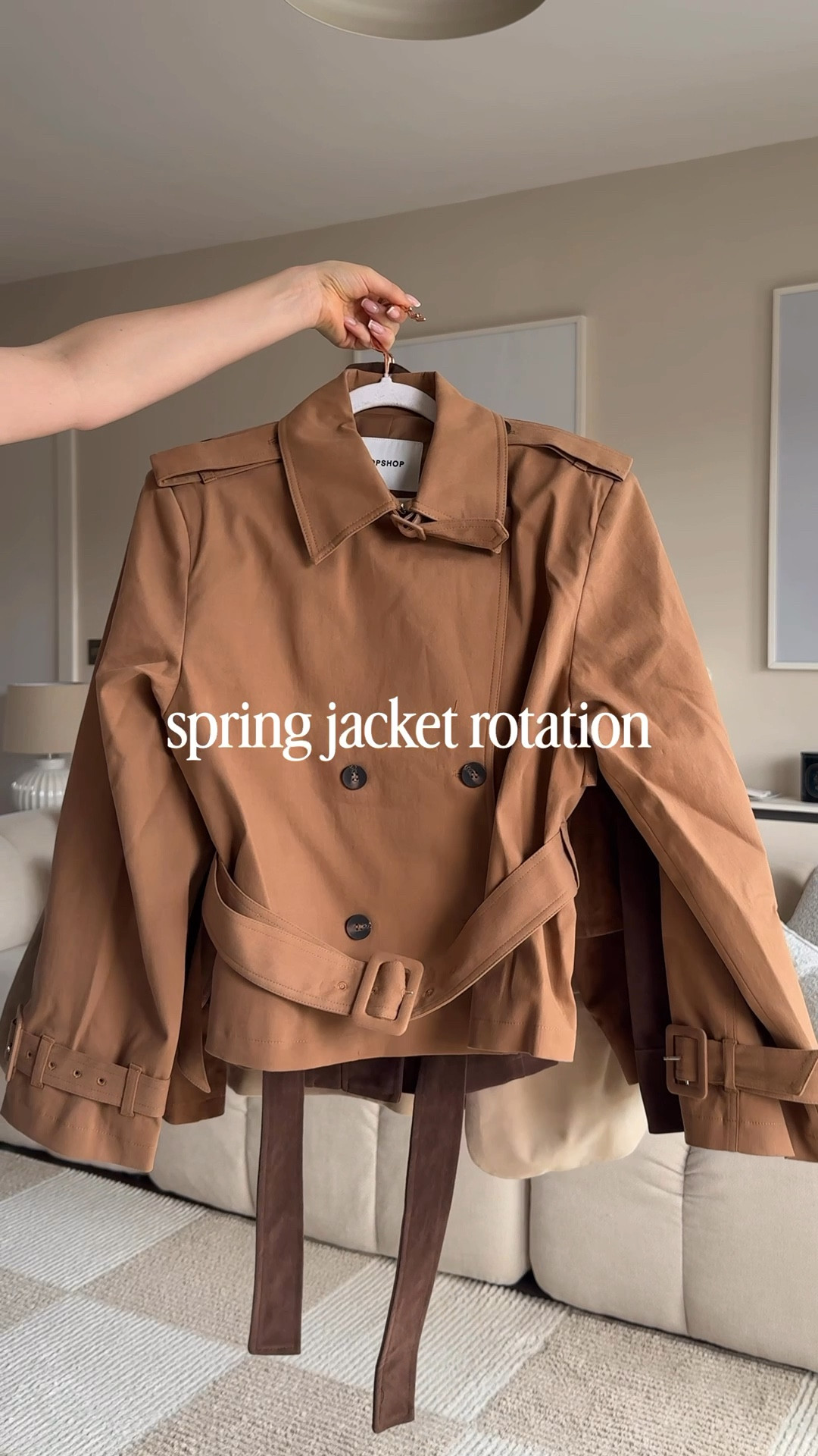 My spring jacket rotation for 2026 🧥🤍 

Suede jacket, suede blazer, spring jacket, barn jacket, brown jacket, funnel neck jacket, cropped trench coat, belted trench coat 

#LTKspring #LTKuk
