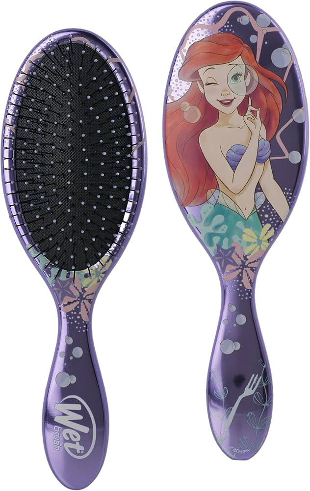 Wet Brush Original Detangling Hair Brush, Disney Princess Ariel - Ultra-Soft IntelliFlex Bristles... | Amazon (US)