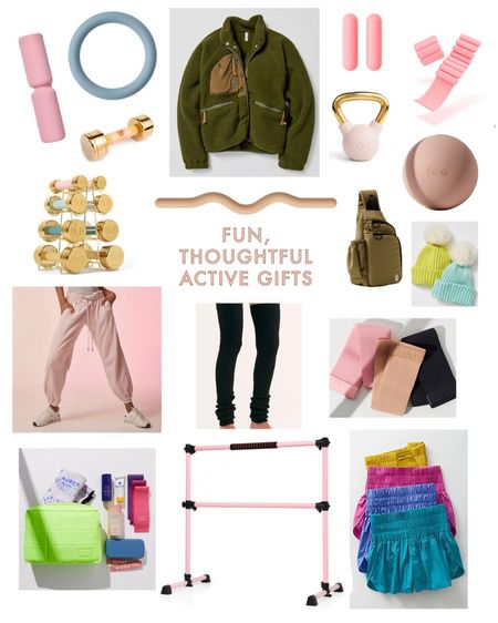 Love this curation of fun and thoughtful gifts for someone who loves being active. These are all beautiful enough to leave our - perfect for a home gym!

#LTKSeasonal #LTKGiftGuide #LTKfit