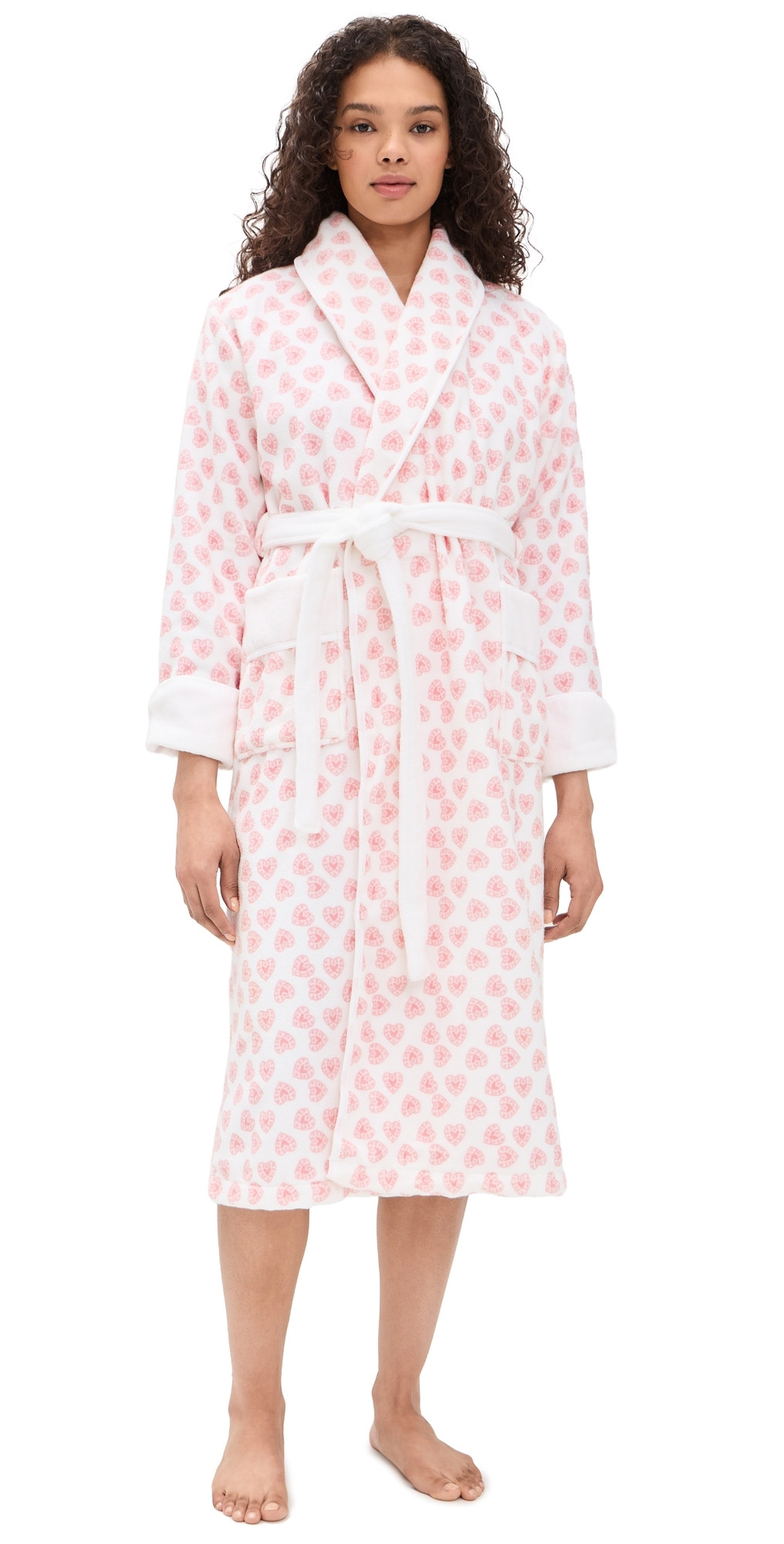 Hill House Home The Hotel Robe Doily Heart/Pink XXS/XS | Shopbop
