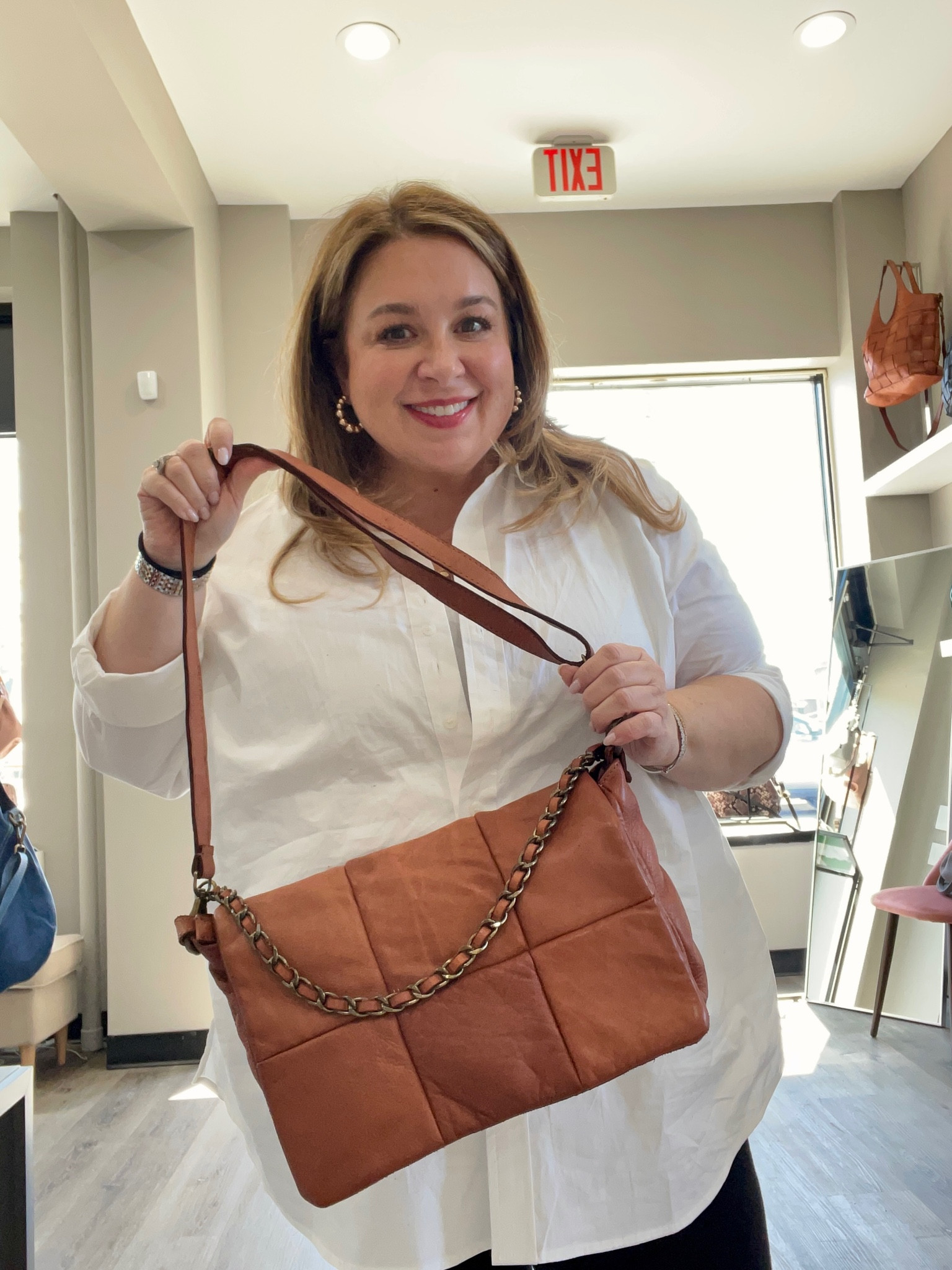 Tina Quilted Crossbody bag.  Also comes in Black.  Great bag.  Nice and roomy.   Made in Italy  

#LTKcurves #LTKFind #LTKitbag