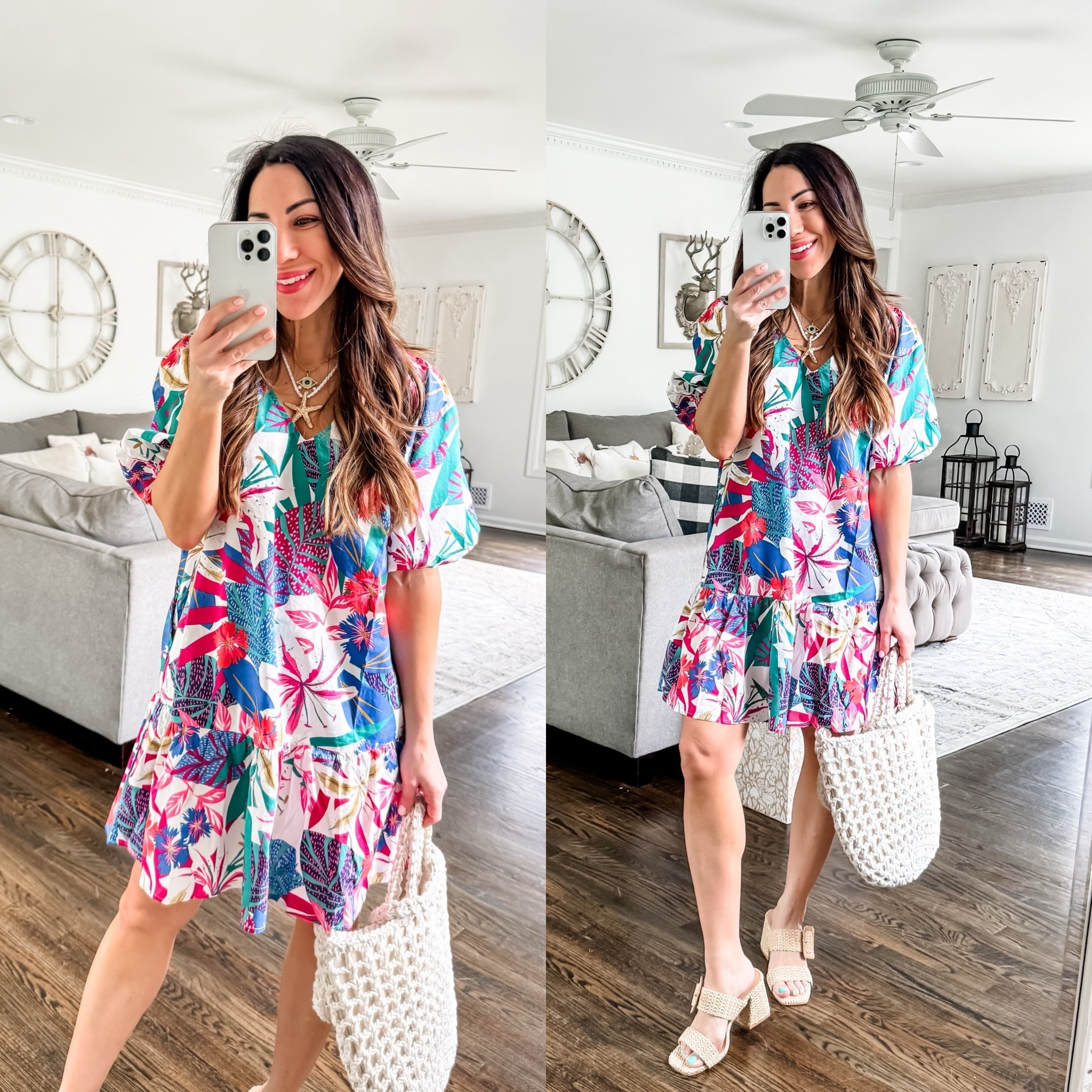 Dress small. Shoes tts. Shoes code: TAMMYL15. Evil eye necklace code: tammy20. Bag code: LTK20. Evereve, sundress, dresses, bridal shower dress, baby shower dress, graduation dress 

#LTKOver40 #LTKSaleAlert #LTKFindsUnder100