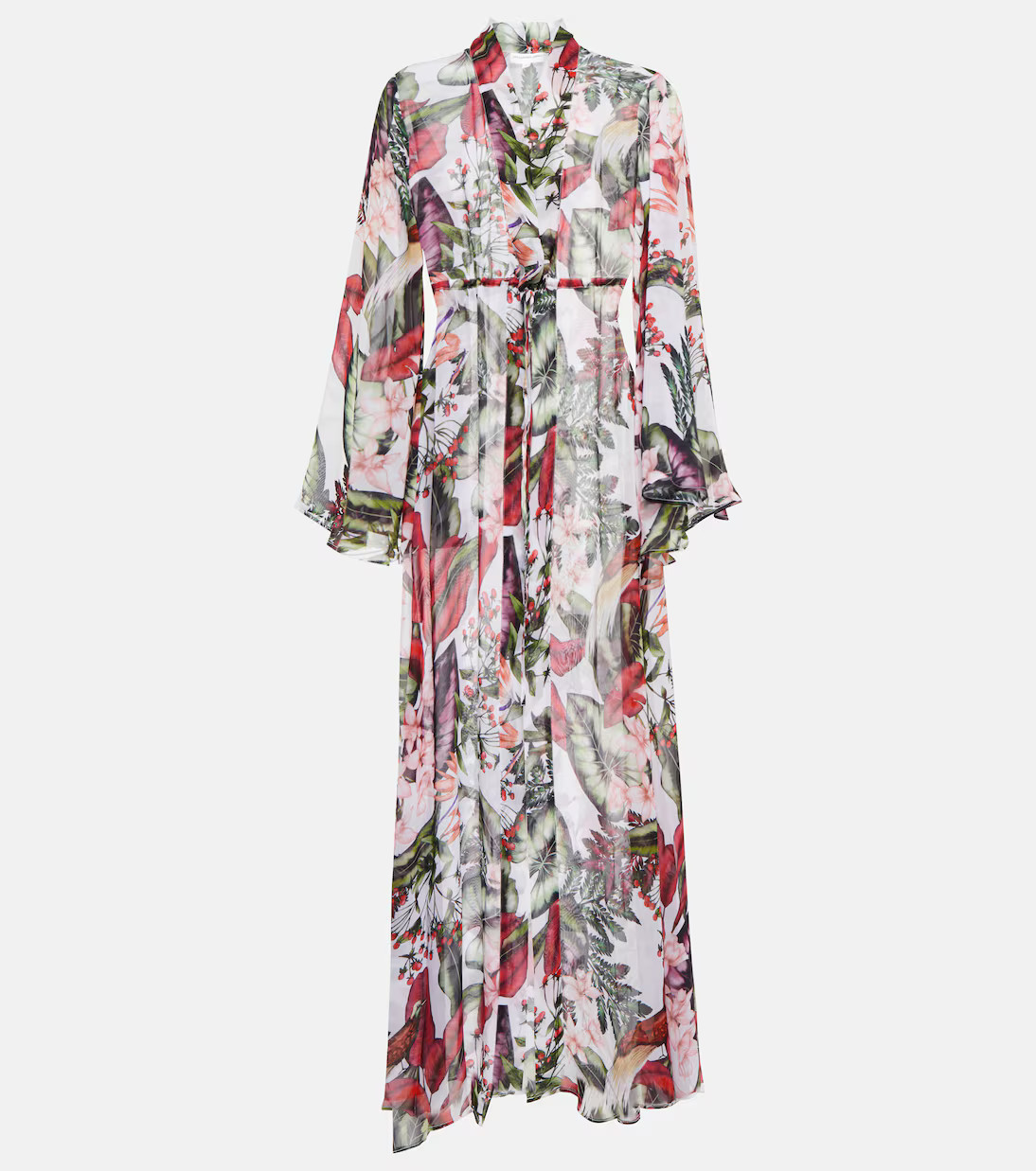 Betty floral chiffon beach dress | Mytheresa (US/CA)
