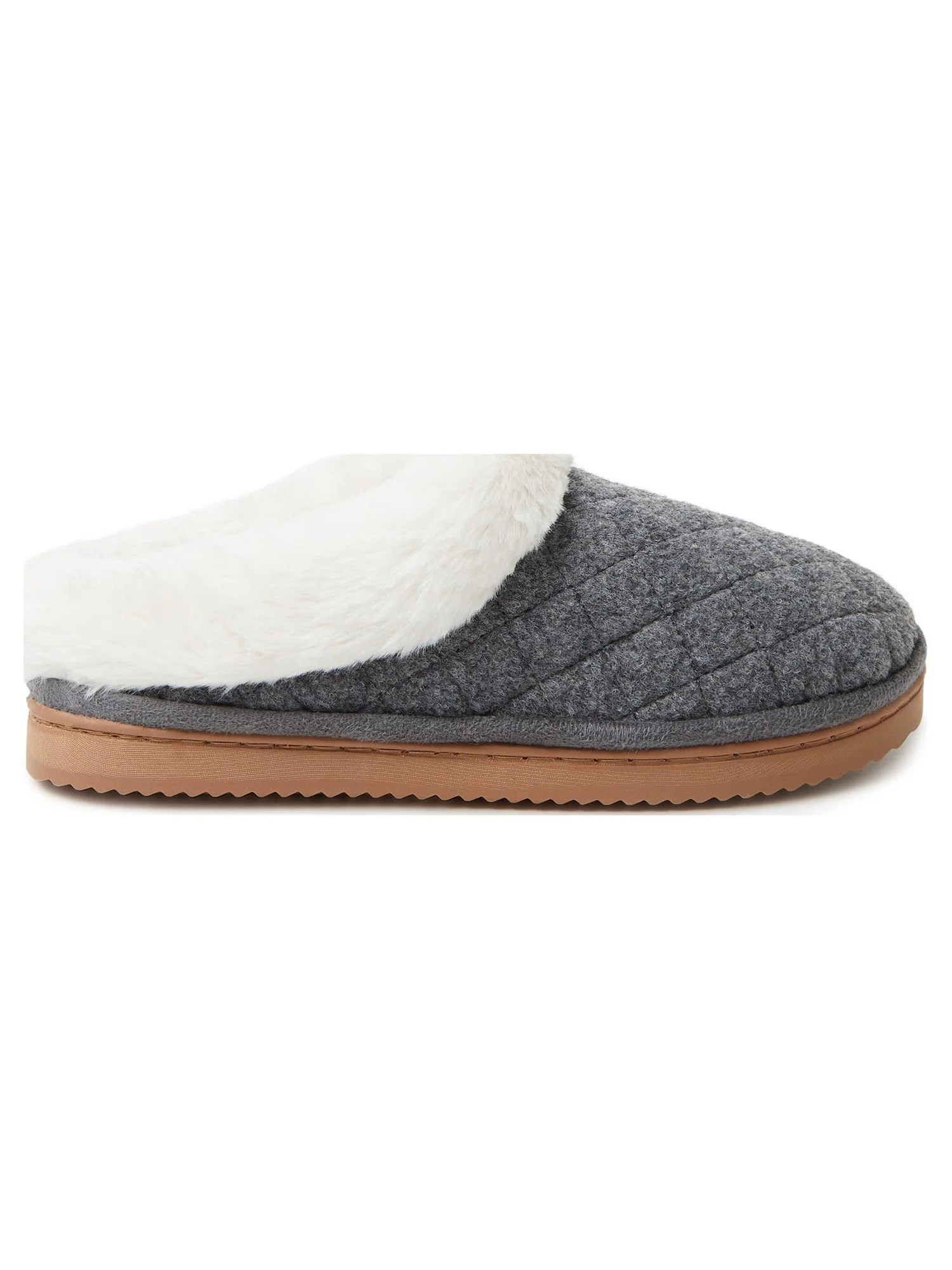 Dearfoams Cozy Comfort Women's Wool Inspired Clog Slippers | Walmart (US)