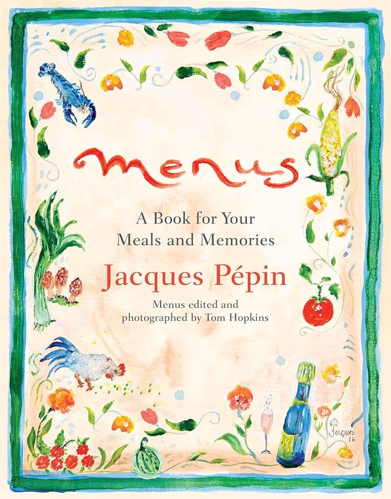 Menus: A Book for Your Meals and Memories | Amazon (US)