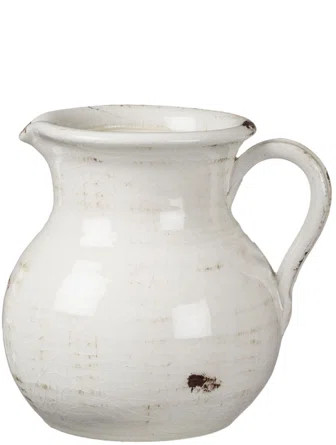 One Allium Way® Ralph Neutral Pitcher Table Vase | Wayfair | Wayfair North America