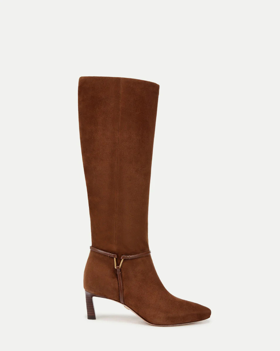 Kenzie Mid-Heel Tall Boot | Wide-Calf | Veronica Beard