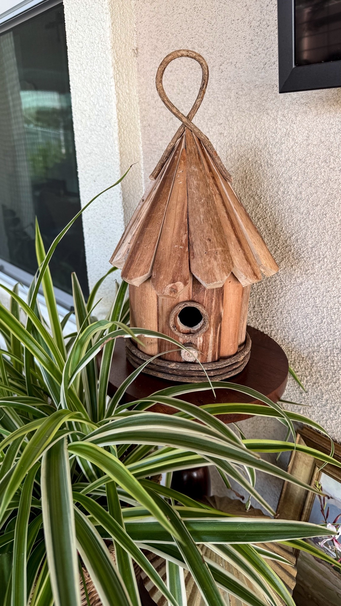 This little birdhouse makes me so happy. I love sitting outside with my coffee and watching the birds come and go—it’s such a simple thing, but it makes my patio feel extra cozy.

#LTKSeasonal #LTKHome