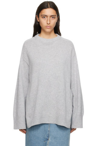 Loulou Studio - Gray Safi Sweater | SSENSE
