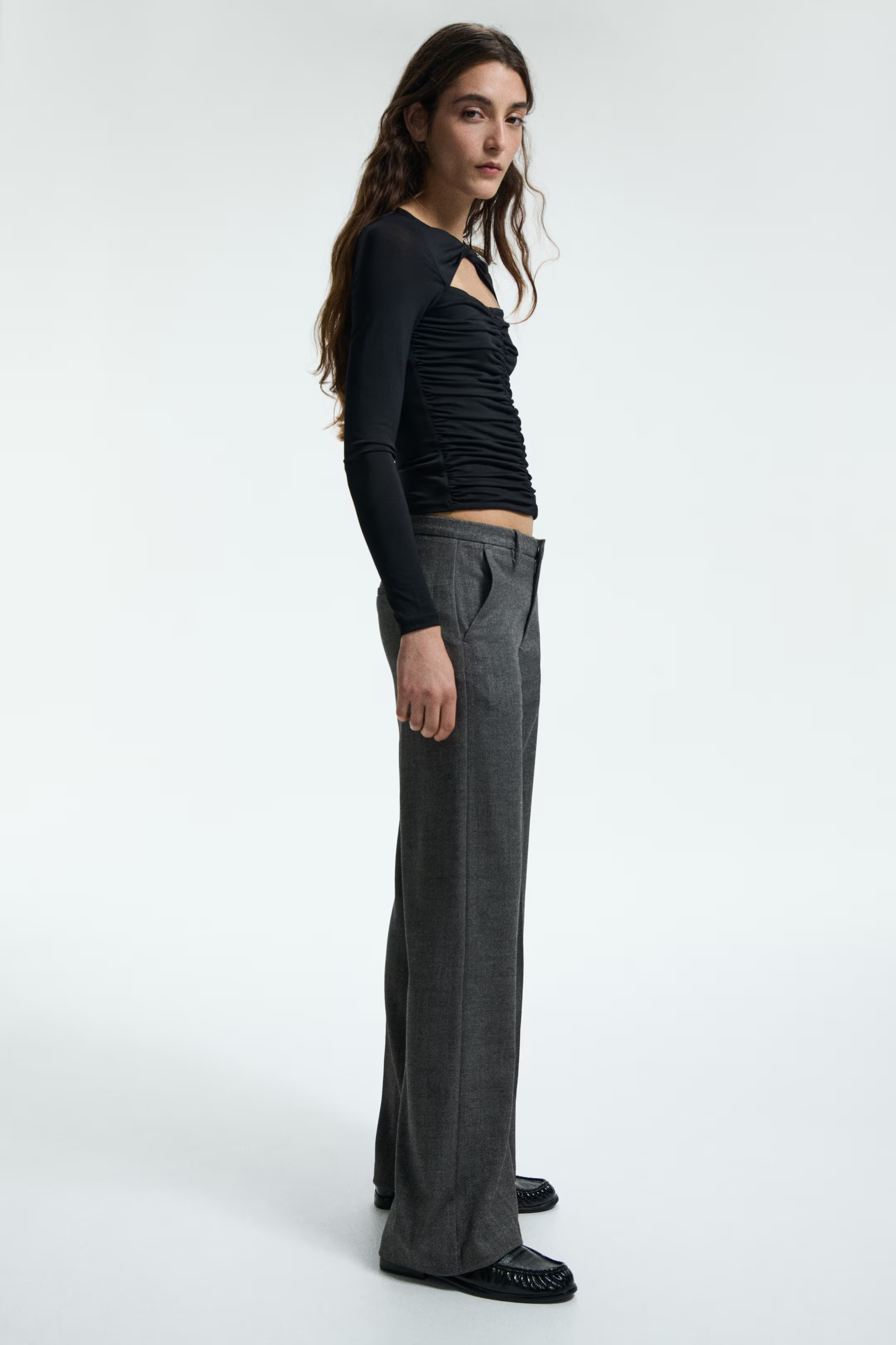 Wide tailored trousers | H&M (UK, MY, IN, SG, PH, TW, HK)