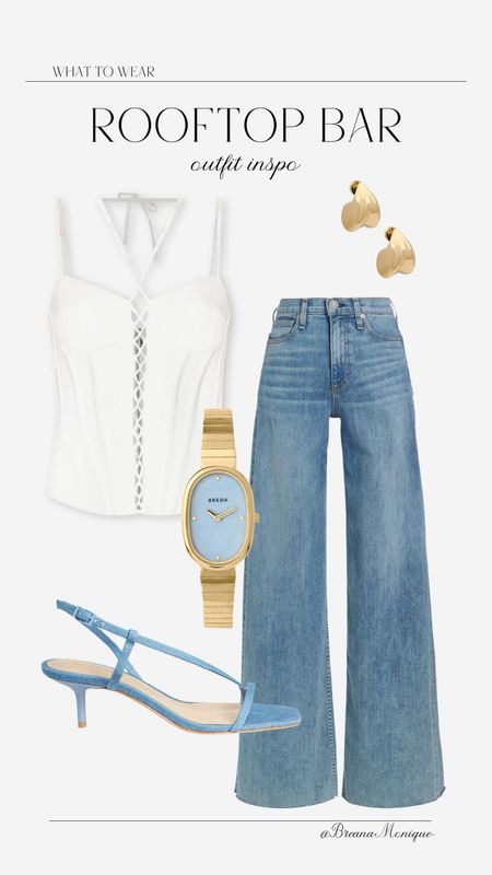 What To Wear: Rooftop Bar | Jeans and a cute top

#LTKShoeCrush #LTKStyleTip #LTKSeasonal
