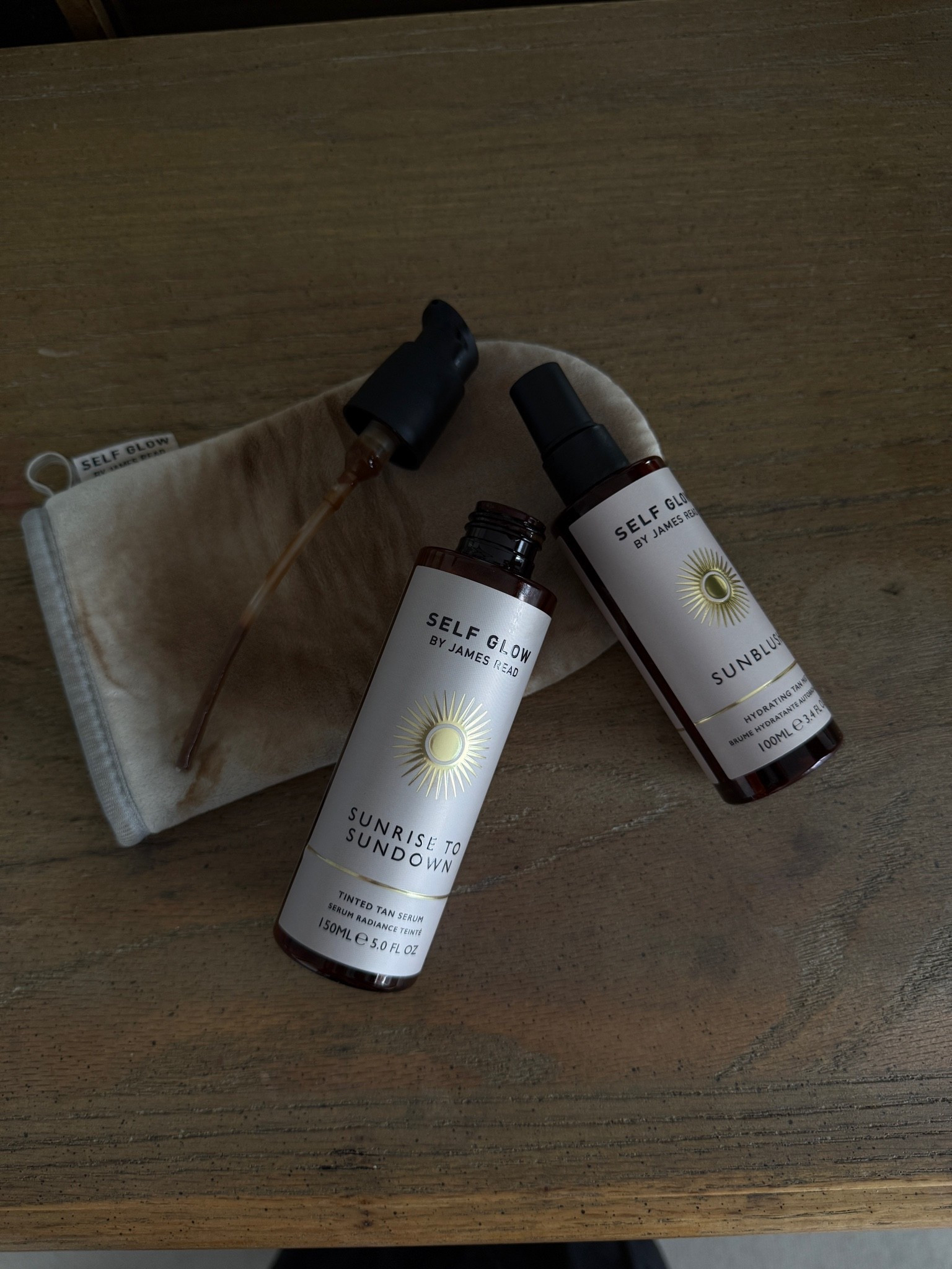 Self tan 

I’ve been wearing this religiously for the past 3 weeks. Got lots of compliments too. 
First tan that I don’t think has a smell. 
You don’t have to wait to wash it off either which I LOVE. 
I’m deffo reported face mist. I put it on before bed and wake up to a lovely glowy colour

#LTKbeauty