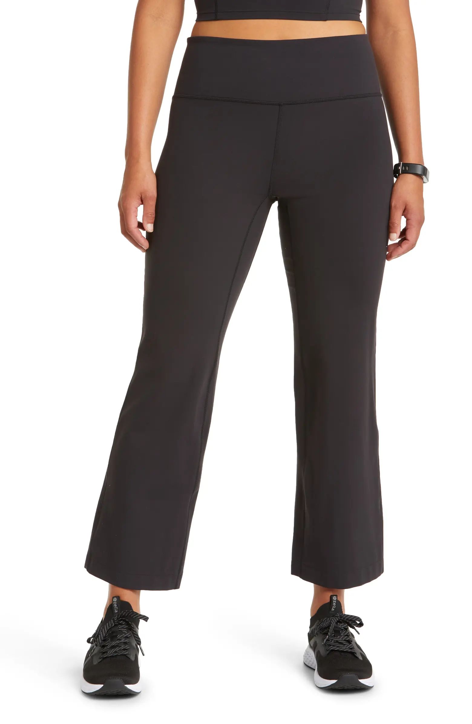 Studio Luxe High Waist Flare Ankle Pants | Nordstrom