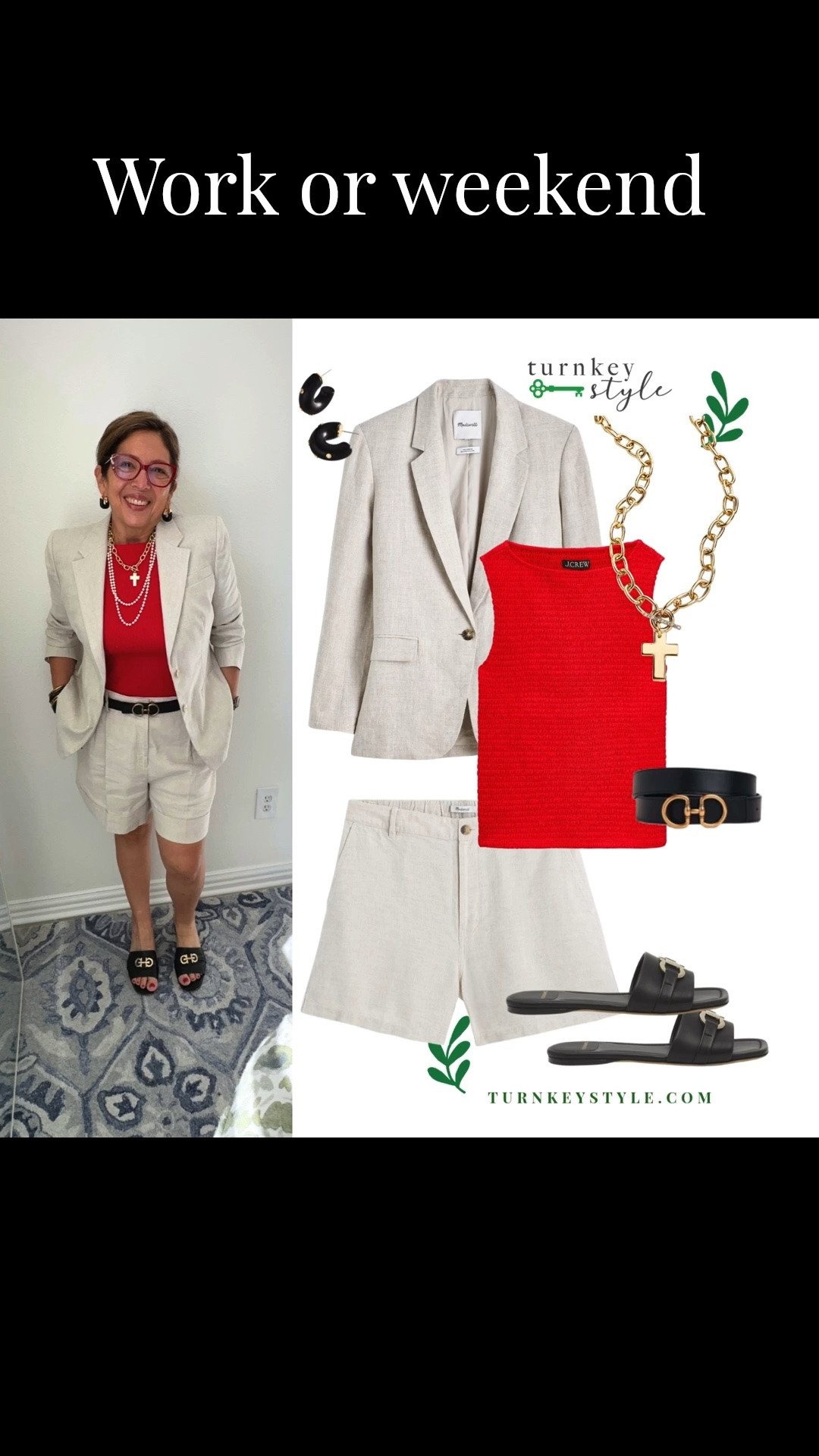 Wear this short suit set for work or the weekend. 
All the pieces are from JCrew but you can mix and match.

#LTKgrwm #LTKootd #LTKSaleAlert