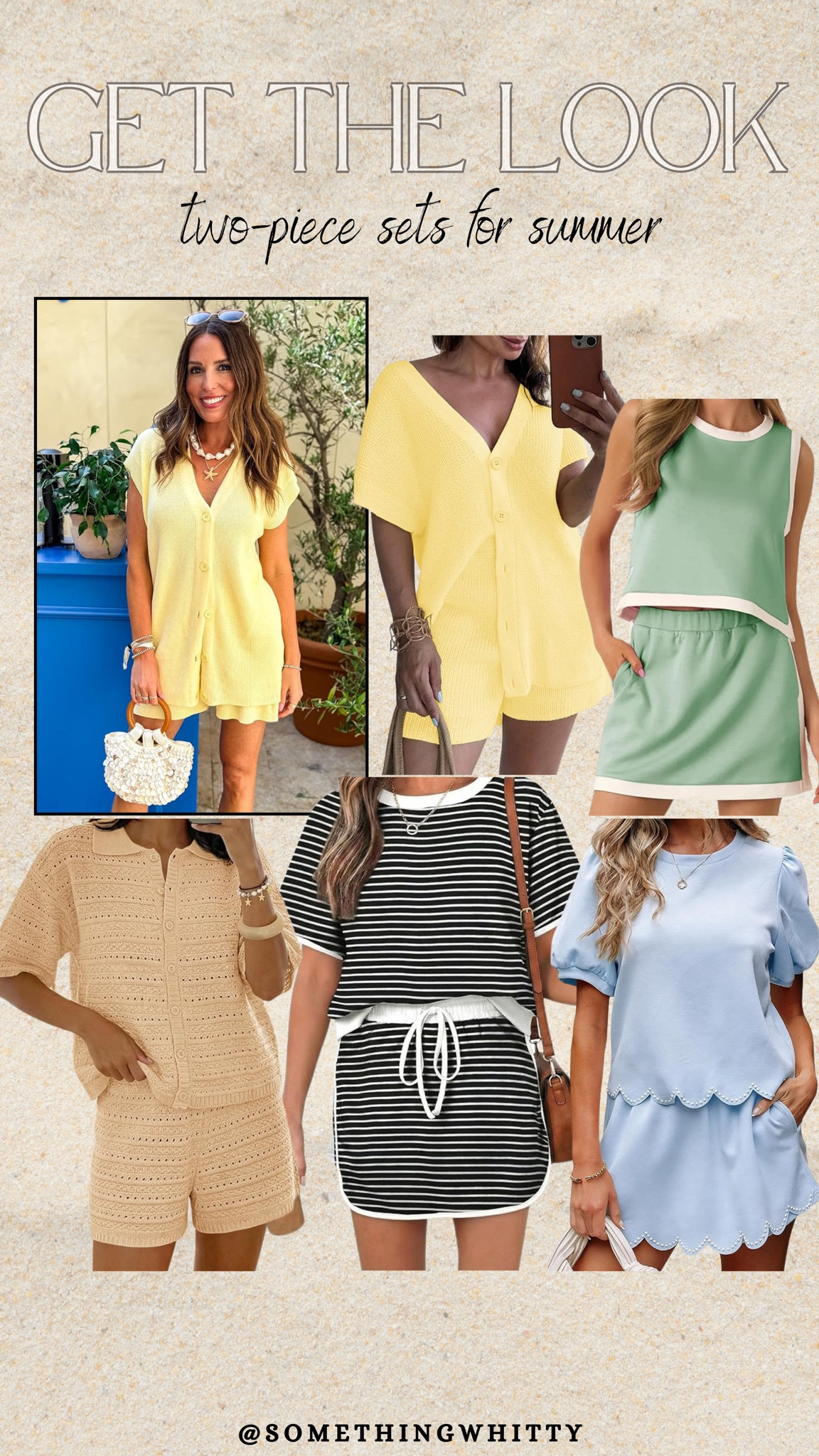 Get The Look: Sets for the Summer! Pair with sandals and a sunhat for the perfect summer look! #summerstyle #amazonfinds #fashion #loungewear #founditonamazon

#LTKgrwm #LTKootd #LTKSeasonal