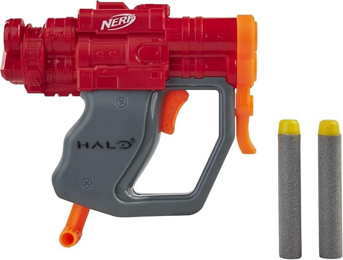 NERF MicroShots Halo SPNKr - Mini Dart-Firing Blaster and 2 Darts - Collectible Blaster for Halo ... | Amazon (US)