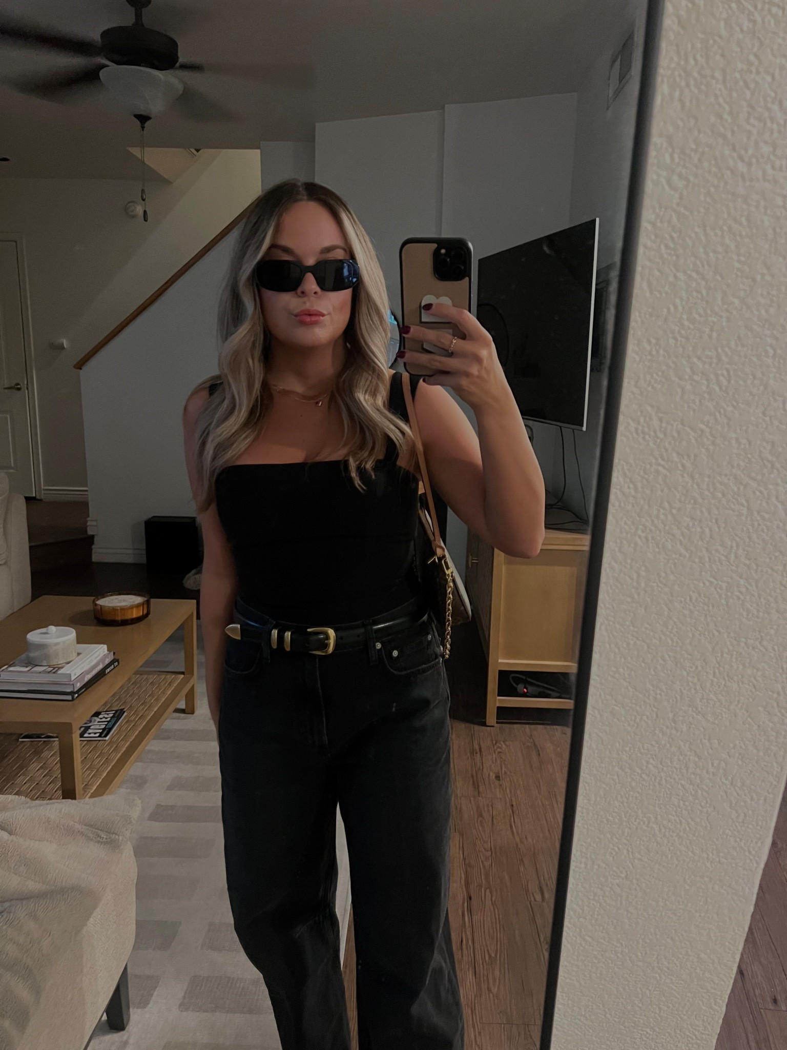 Black jeans
Citizens of humanity jeans 
Revolve outfits
Black corset 
Going out top
Date night outfit
Aritzia
Aritzia belt
Black and gold belt 

#LTKStyleTip #LTKSeasonal #LTKPetite