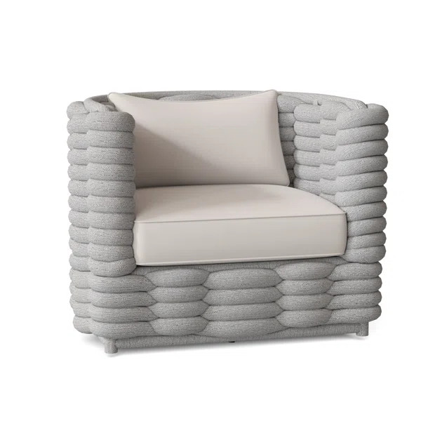 Wailea Swivel Patio Chair with Cushions | Wayfair North America