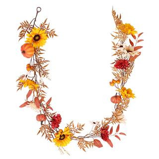6ft. Sunflower & Pumpkin Garland by Ashland® | Michaels | Michaels Stores