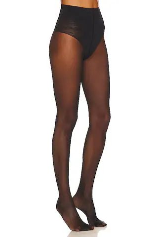Tummy 20 Control Top Tights in Black | Revolve Clothing (Global)