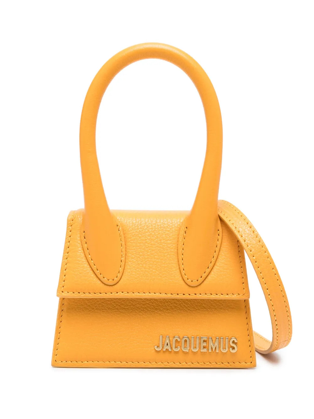 Jacquemus Le Chiquito Mini Leather Bag | Orange | FARFETCH | Farfetch Global