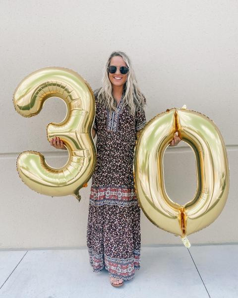 34" Number Balloon - Spritz™ | Target