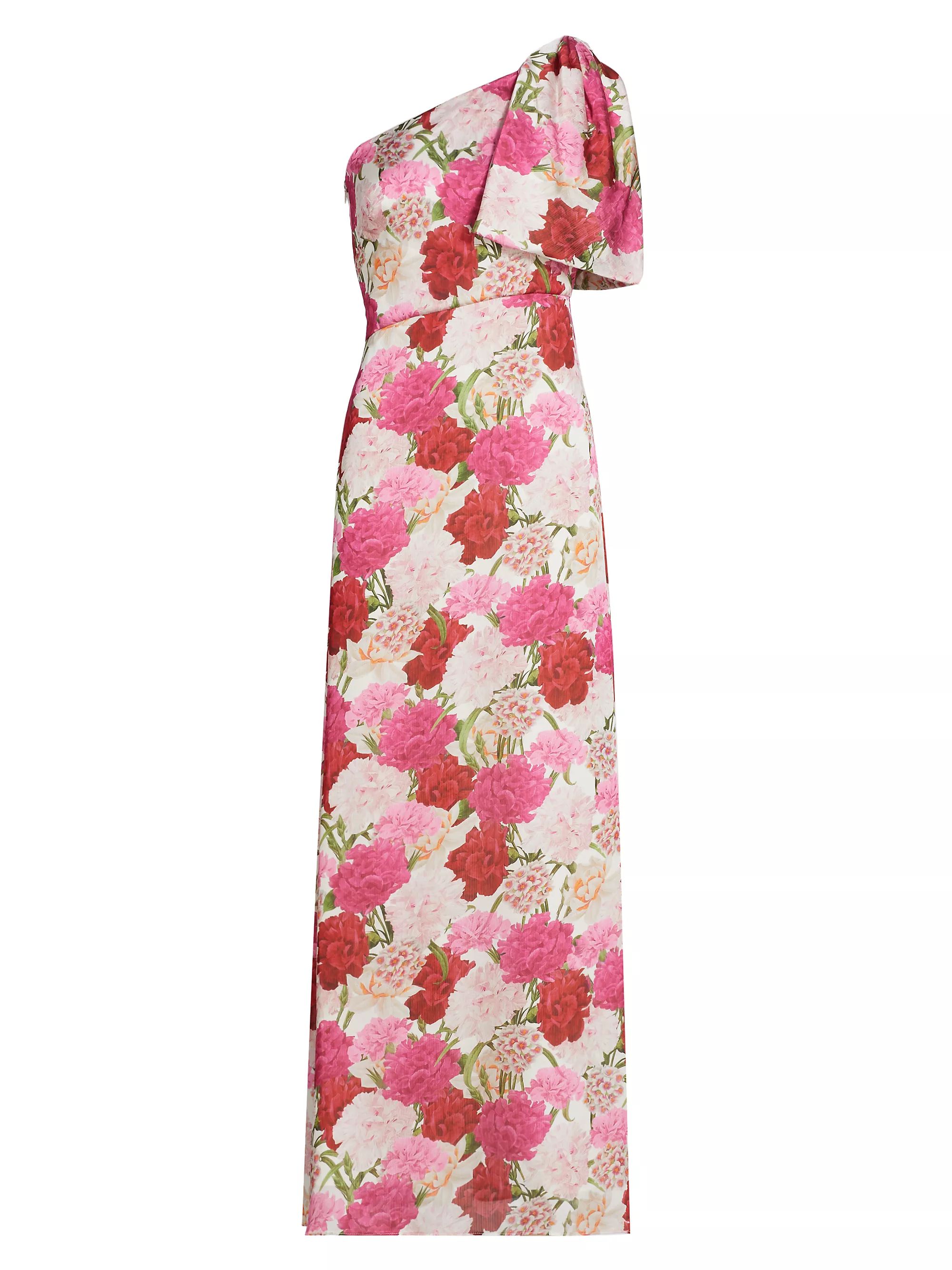 Shop Sachin & Babi Chelsea Floral Georgette Gown | Saks Fifth Avenue | Saks Fifth Avenue