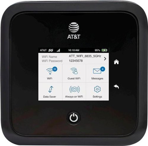 NETGEAR - Nighthawk 5G Mobile Hotspot - Black (AT&T) | Best Buy U.S.