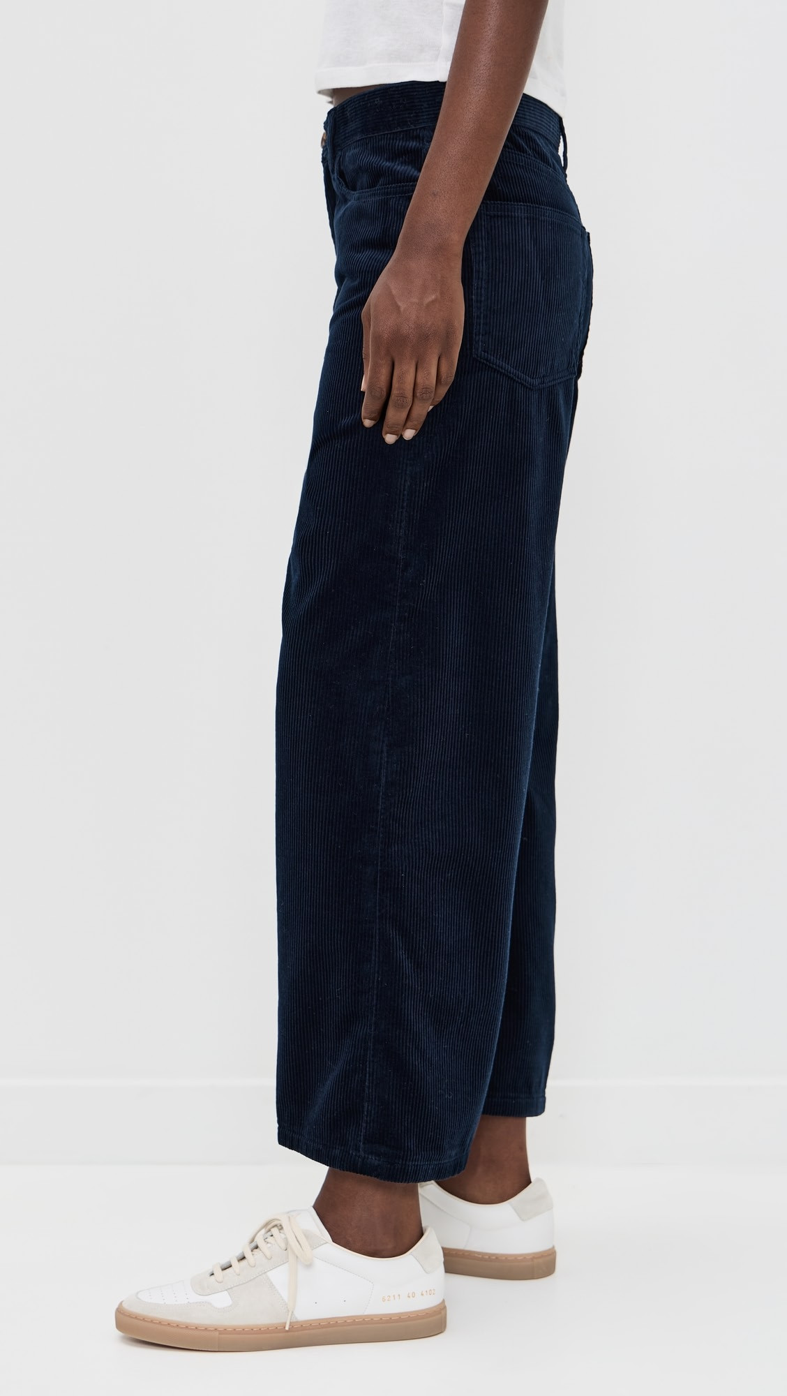 Corduroy Cropped Wide Leg Pants | Shopbop