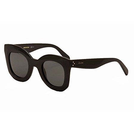 Celine 41093 807 Black Marta Cats Eyes Sunglasses Lens Category 3 | Walmart (US)