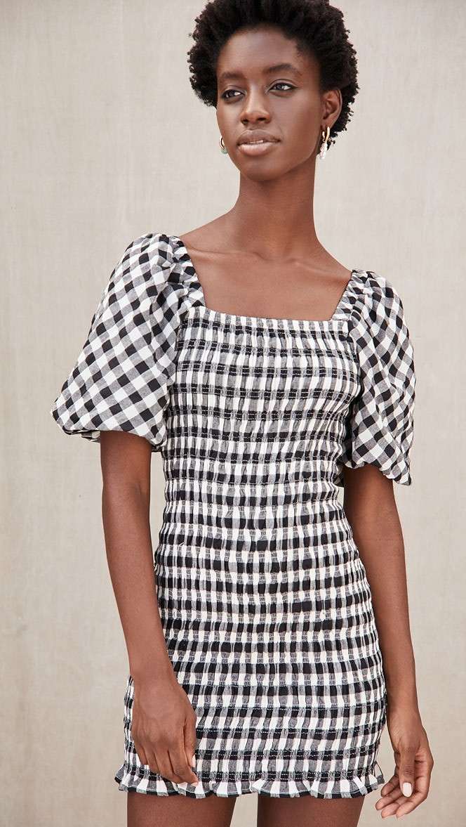 Mini GIngham Dress | Shopbop