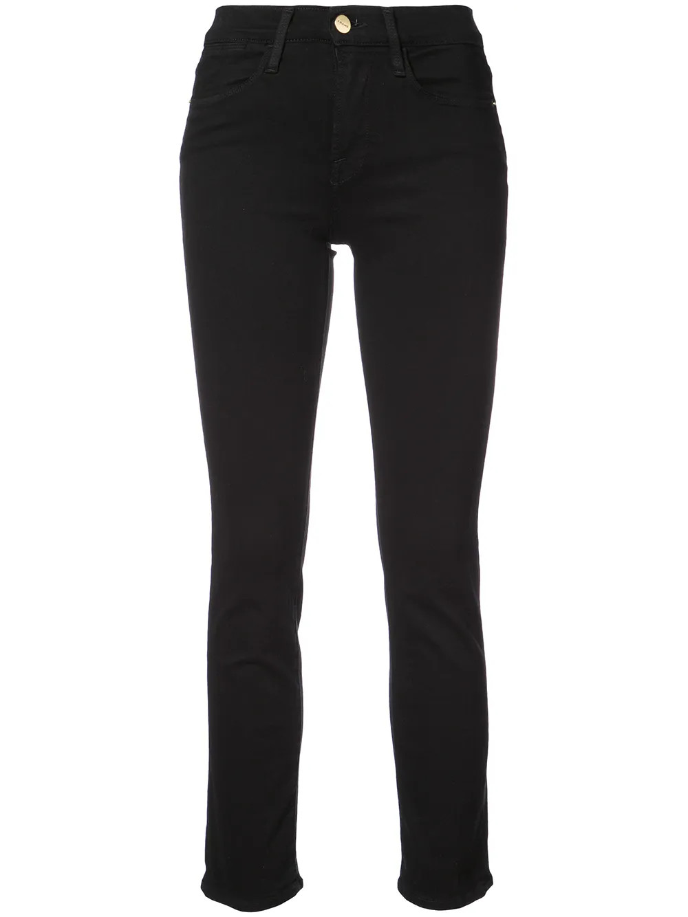Frame Denim slim fit jeans - Black | FarFetch US