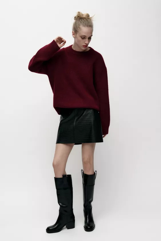 BASIC KNIT SWEATER | Zara US