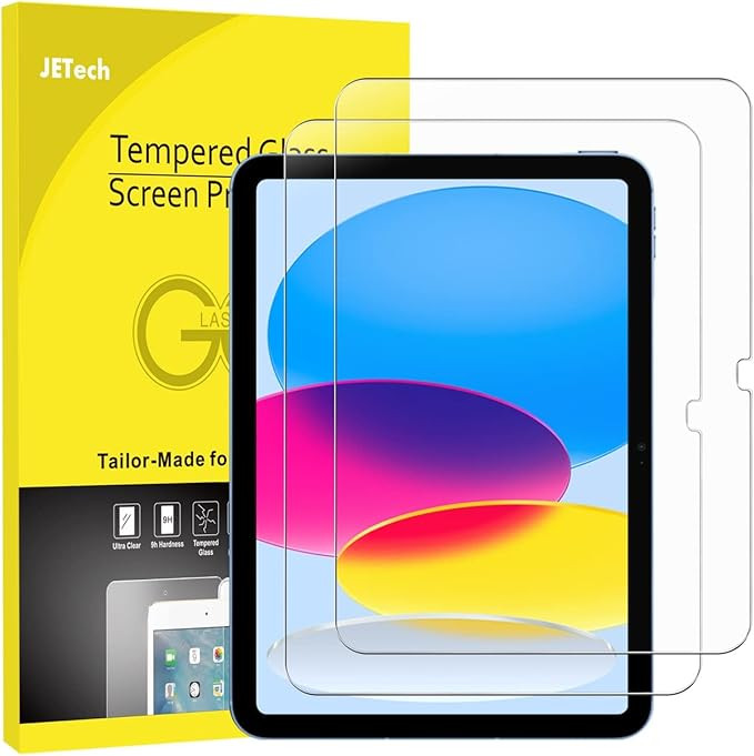 JETech Screen Protector for iPad (A16) 11th/10th Generation (2025/2022), 9H Tempered Glass Film, ... | Amazon (US)