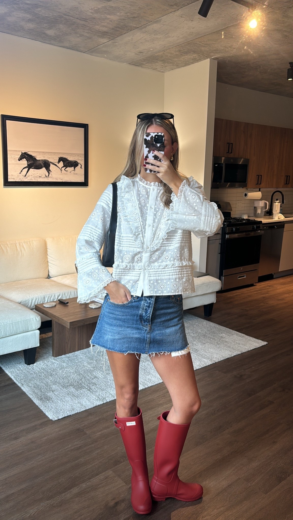 Exact top from sezane is sold out in white (nele shirt) but linked similar tops!! I sized down in the boots

#LTKSeasonal #LTKStyleTip #LTKFindsUnder100