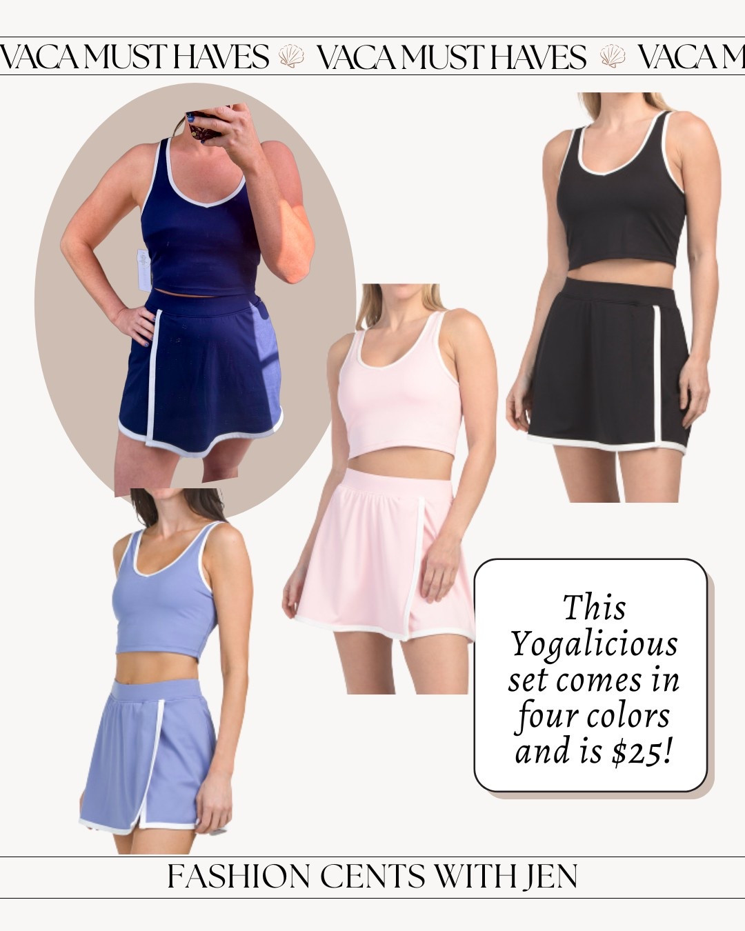 Yogalicious sets for $25



Workout set
Athletic wear
Athletic set 