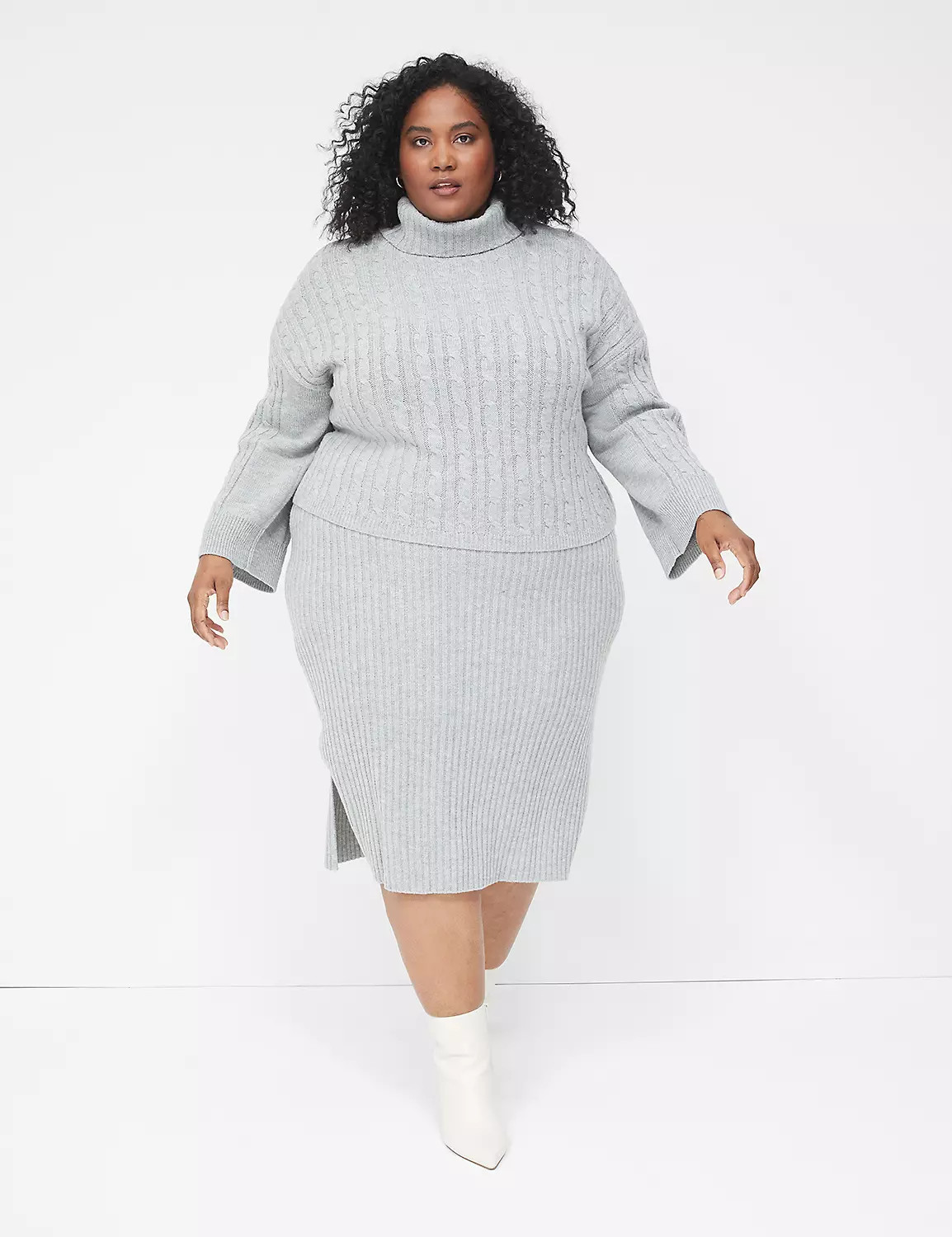 Turtleneck Two-Piece Sweater Dress | LaneBryant | Lane Bryant (US)