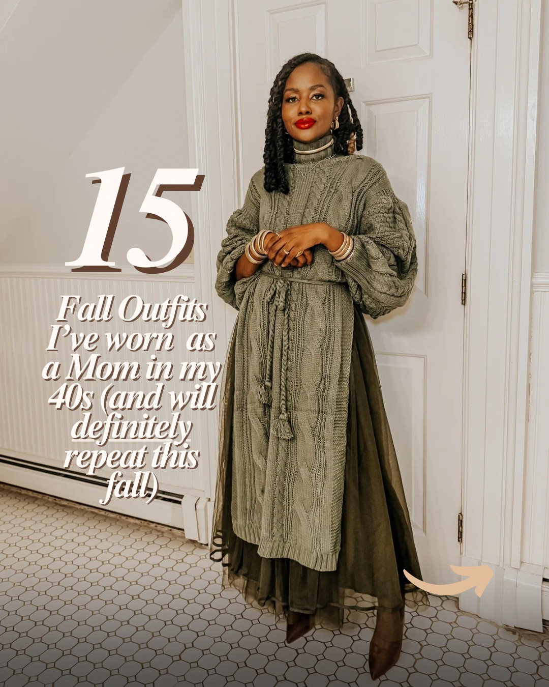 
Fall fashion in your 40s doesn’t mean giving up on style, it means getting even better at remixing what works. These are 15 fall outfits I’ve actually worn (and will wear again this season) as a mom balancing real life with wanting to feel put together. Think easy layers, wide leg pants, cozy knits, and a little jewelry to pull it all together.

If you’re looking for outfit ideas you can actually 

#LTKSeasonal #LTKFindsUnder100 #LTKOver40