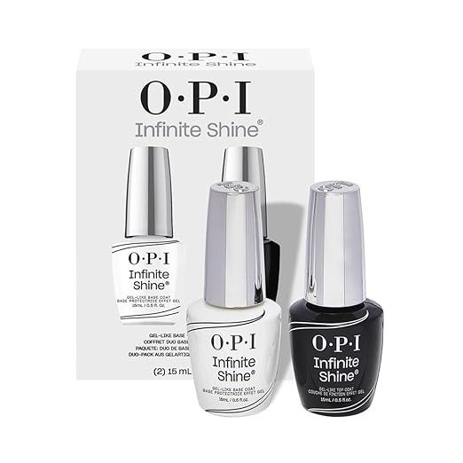 OPI Infinite Shine Long Wear Nail Polish | Clear Gel Like Nail Polish Base Coat & Top Coat | Vega... | Amazon (US)