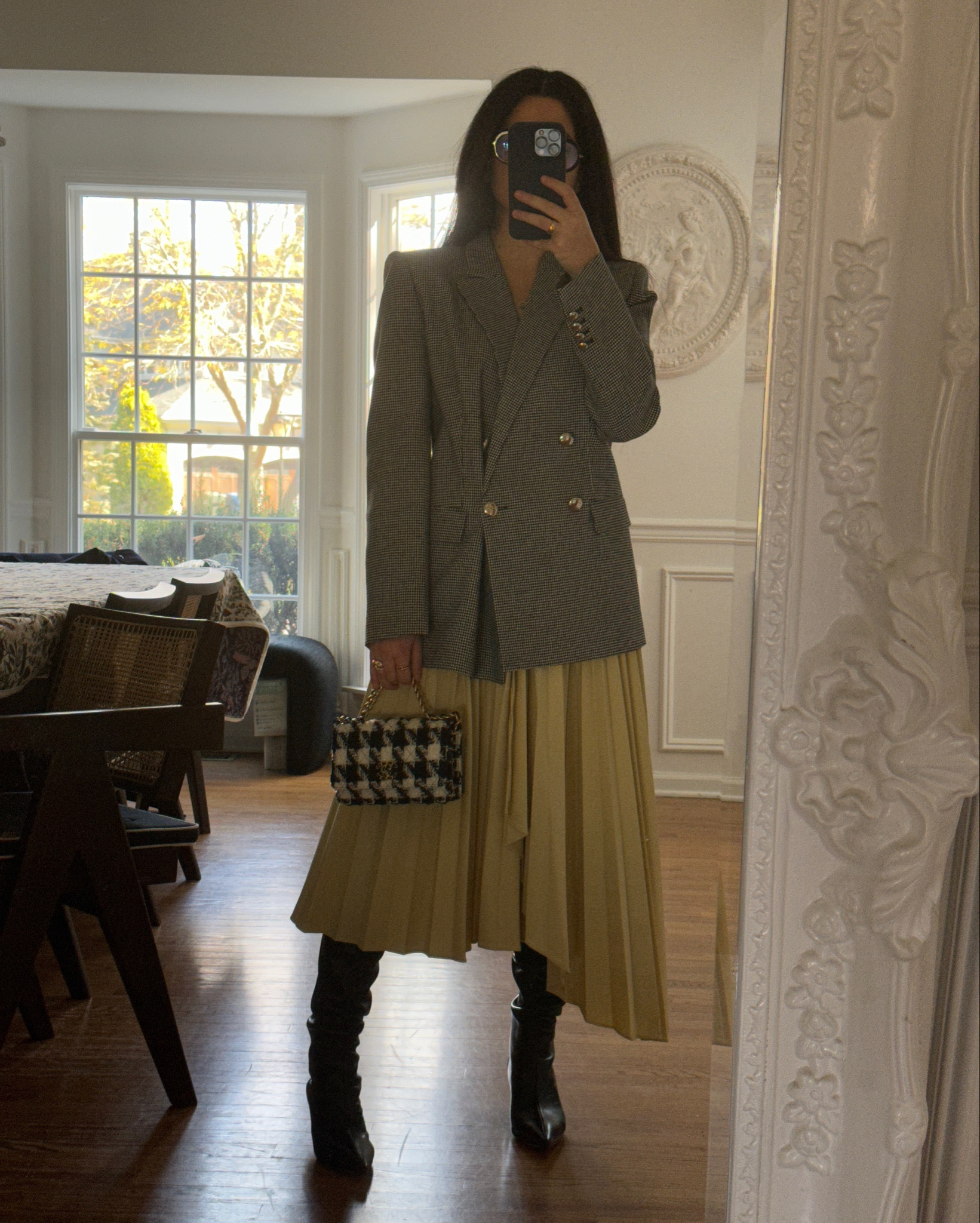 A corporate girlie… 

