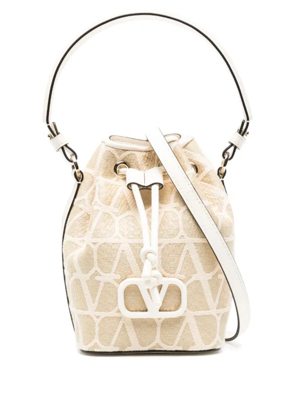 Valentino Garavani Mini VLogo Signature Bucket Bag - Farfetch | Farfetch Global